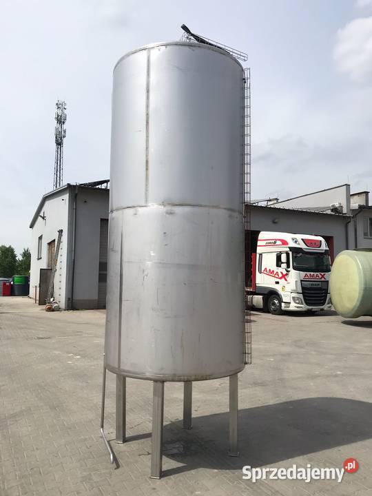 Zbiornik stalowy nierdzewny kwasoodporny 5000 Oświęcim sprzedam