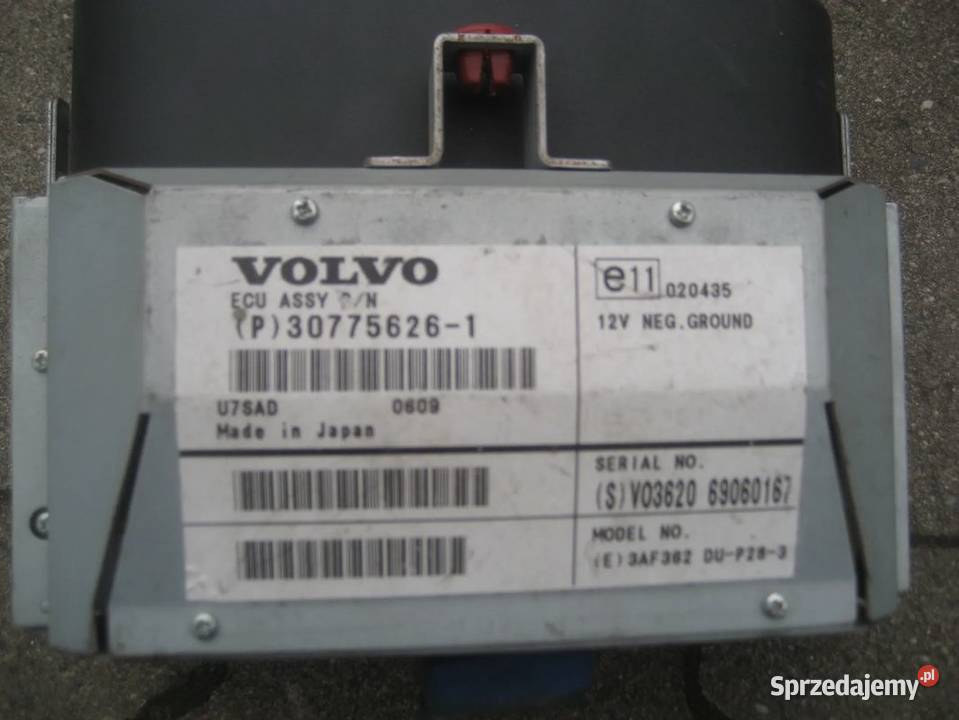 volvo xc90 lift 0714r monitor ekran nawigacji Pozostałe Rakoniewice
