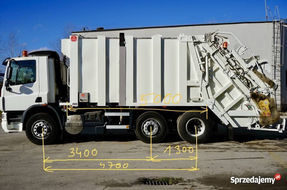 DAF CF 250 PODWOZIE RAMA DO ZABUDOWY Nowiny