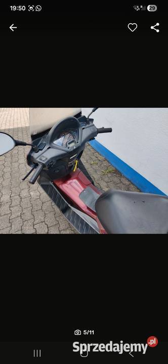Skuter Honda Pantheon 125 Rok produkcji 2006 lubelskie Sosnowica sprzedam