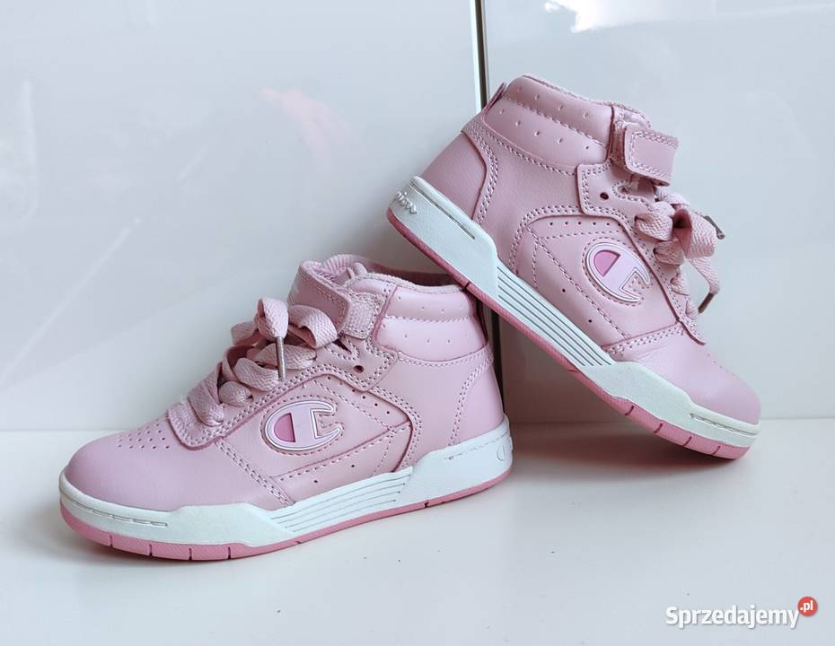 Nowe buty Champion 3 On 3 Court Hi 2 Hush Pink 18cm Katowice