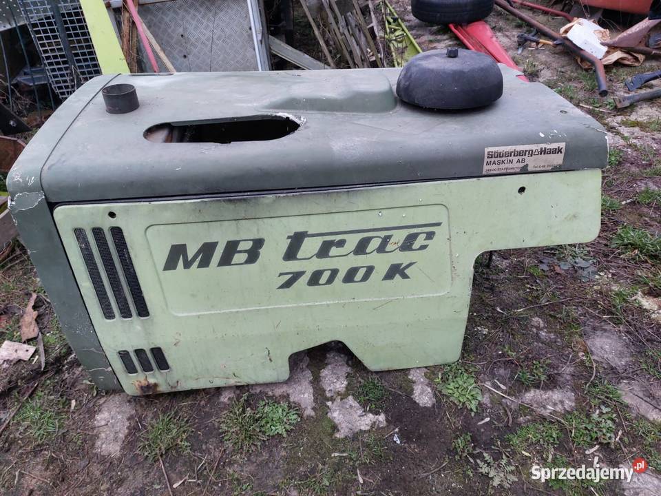 Mb trac 700 uszkodzona kabina stan transport Dragany sprzedam