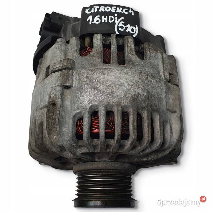 ALTERNATOR Citroen C4 16 HDI Valeo 9646321780 osobowe lubelskie Chełm