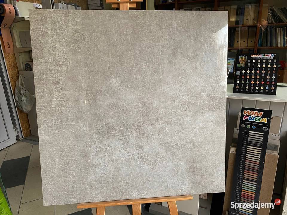 Gres Beton Cement 80x80 POLER PŁYTKA PODŁOGOWA Zakopane