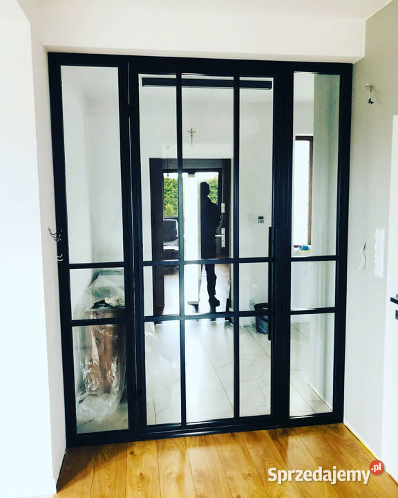 Dzwi loftowe ścianki loftowe przeszklenia Łomża
