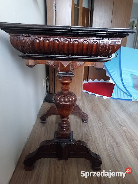 Antyk stolik dębowy Warszawa sprzedam