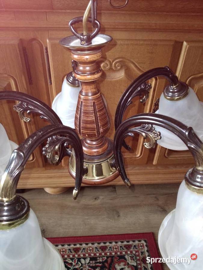 Żyrandol 5 cio ramienny Legionowo