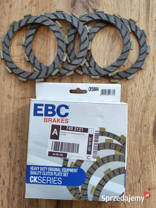 Komplet tarcz sprzęgłowych EBC CK 5604 Aprilia podkarpackie Przemyśl