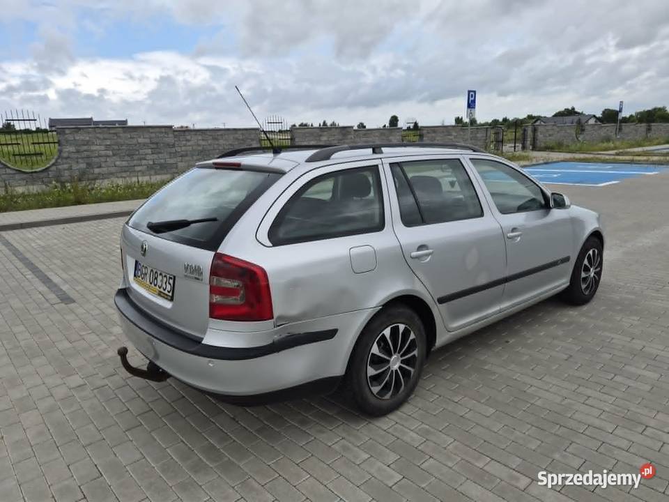 SKODA OCTAVIA z hakiem na dojazdy 2008r Grajewo
