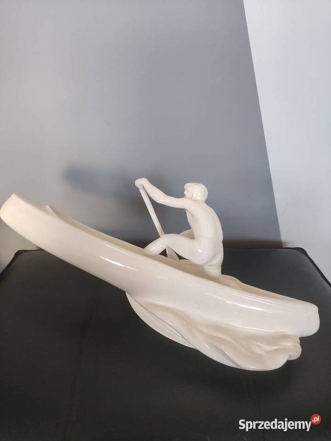 Duża ceramiczna figura Jihokera Bechyn Janów Lubelski sprzedam