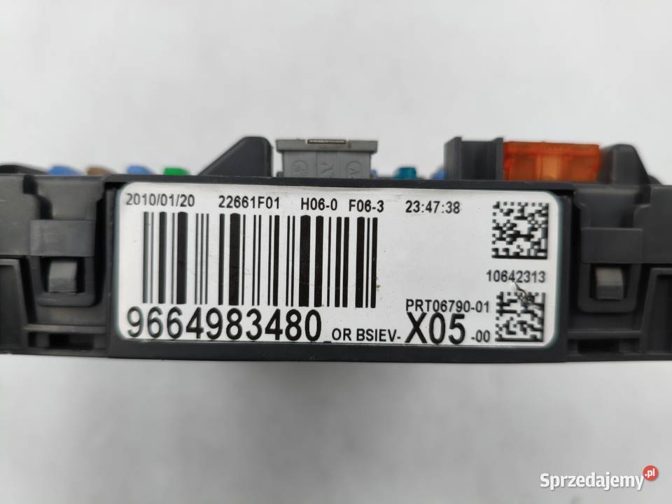 Sterownik Silnika Peugeot 207 16 16v 9666235880 Wyszków