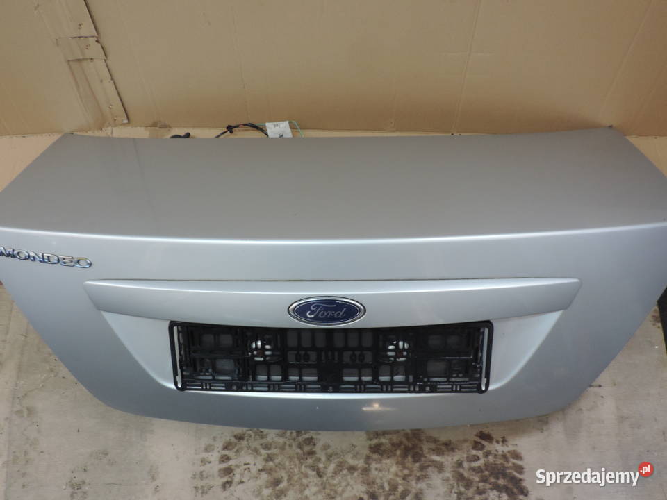 KLAPA TYŁ TYLNA FORD MONDEO MK3 SEDAN KOLOR 60 Karoseria Motoryzacja Nowy Sącz