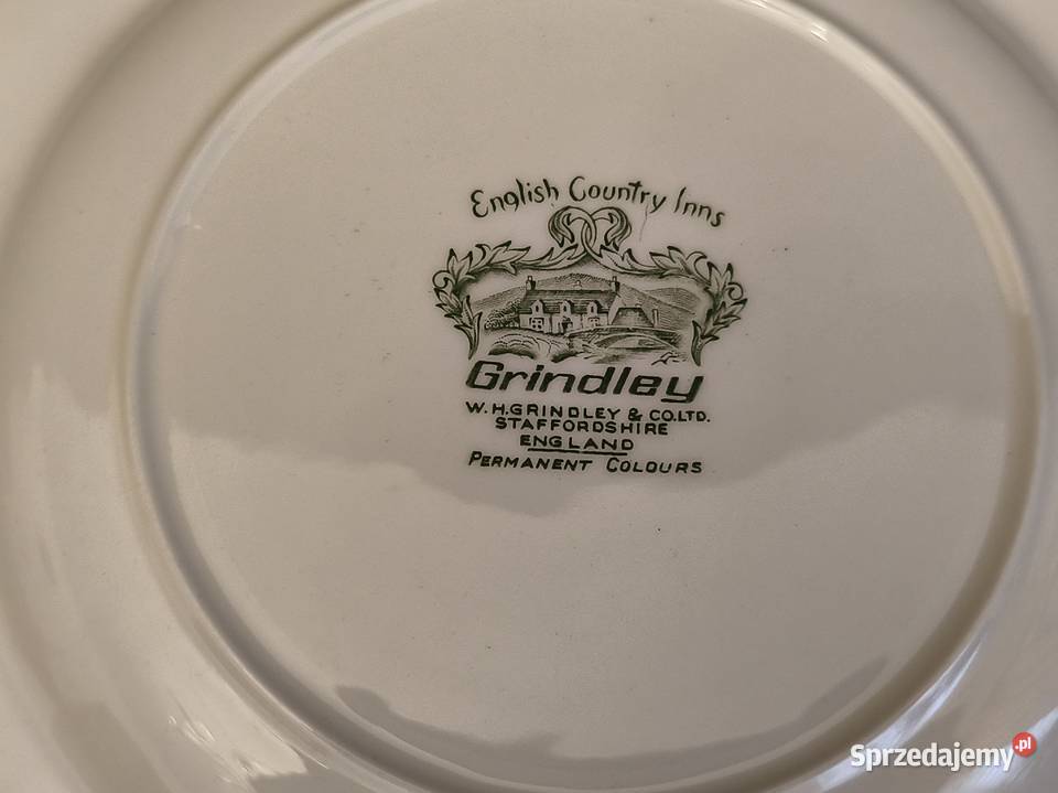 Talerz angielski płaski Grindley