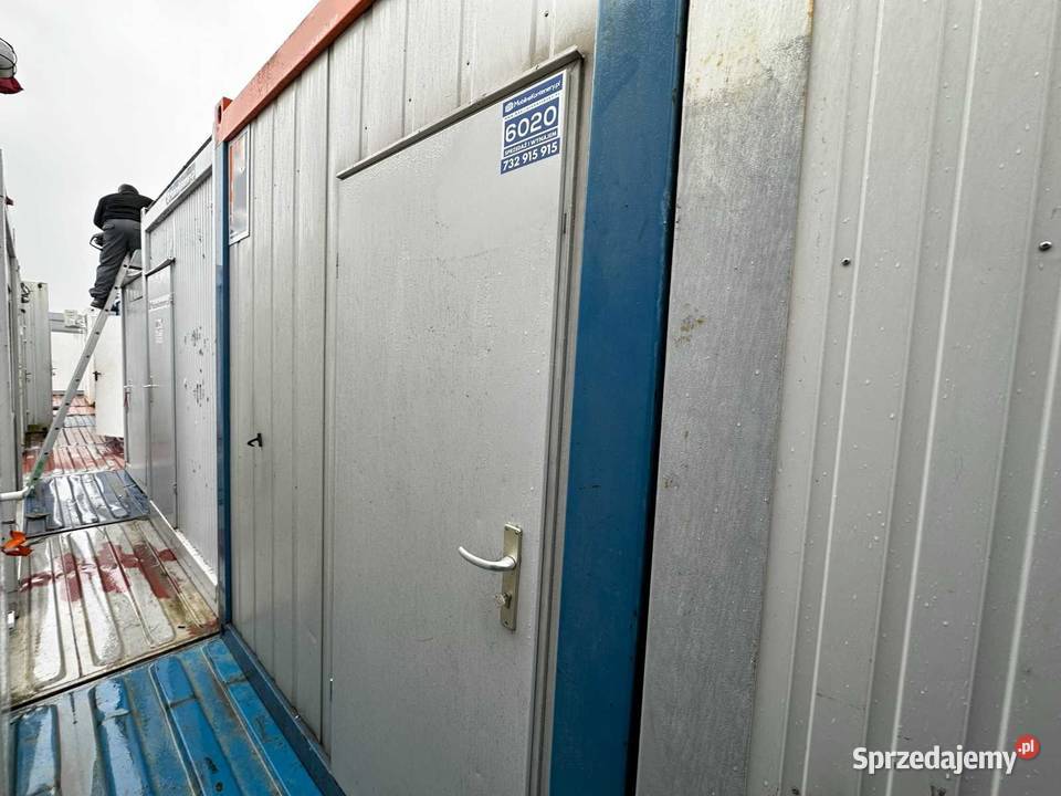 KONTENER BIUROWY SOCJALNY CONTAINEX 256 Wrocław sprzedam