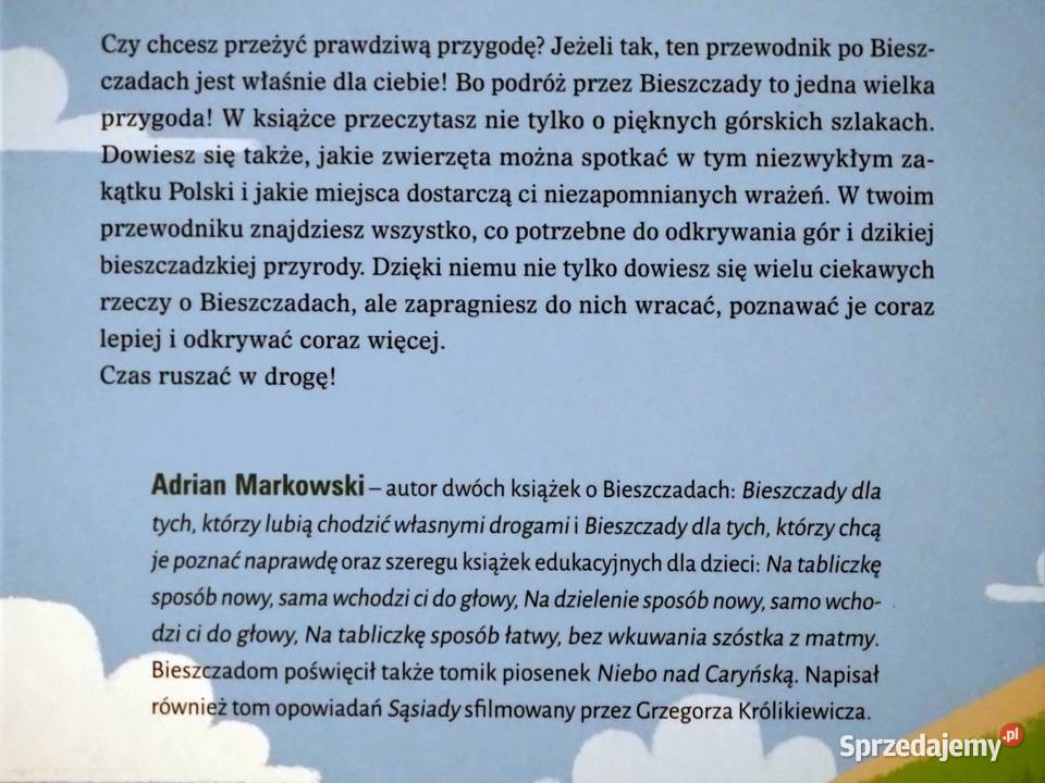Bieszczady Przewodnik małych i dużych odkrywców Warszawa