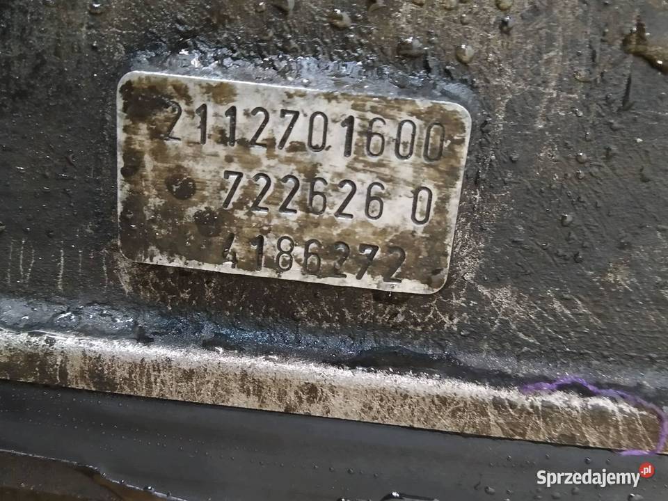 SKRZYNIA BIEGÓW 2112701600 32 CDI Mercedes Skrzynie biegów manualne