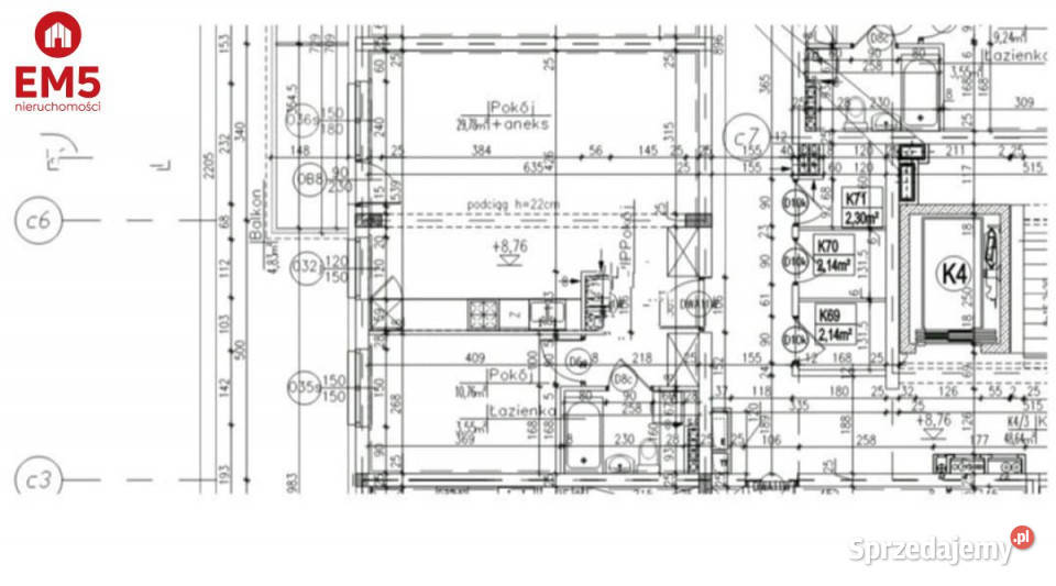 Mieszkanie 5149m2 2 pokoje Białystok Depowa