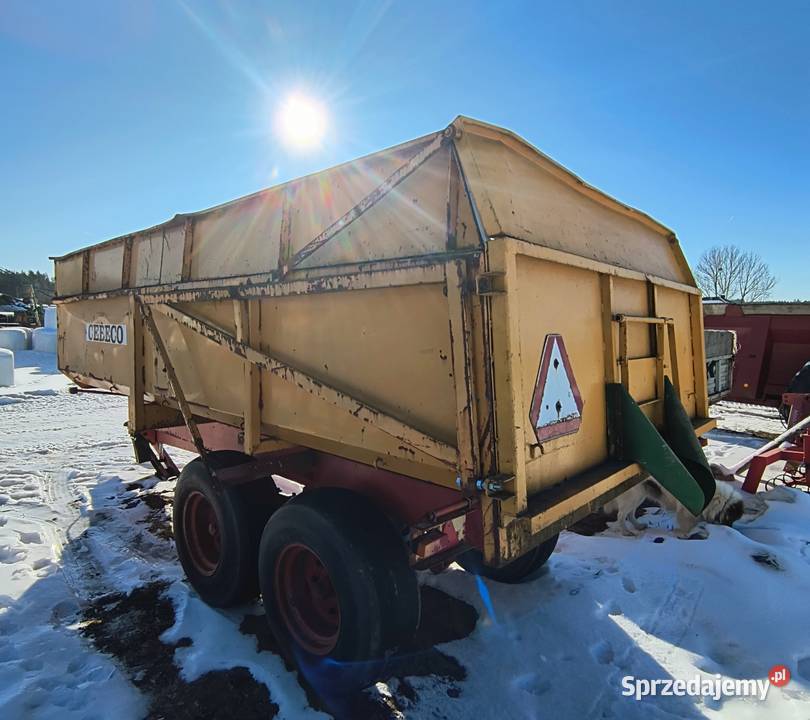 Sprzedam Przyczepa Skorupowa Cebeco 1012t Łomża