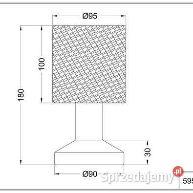 TRIO Leuchten Garda LAMPA stołowa E14 Przeźmierowo