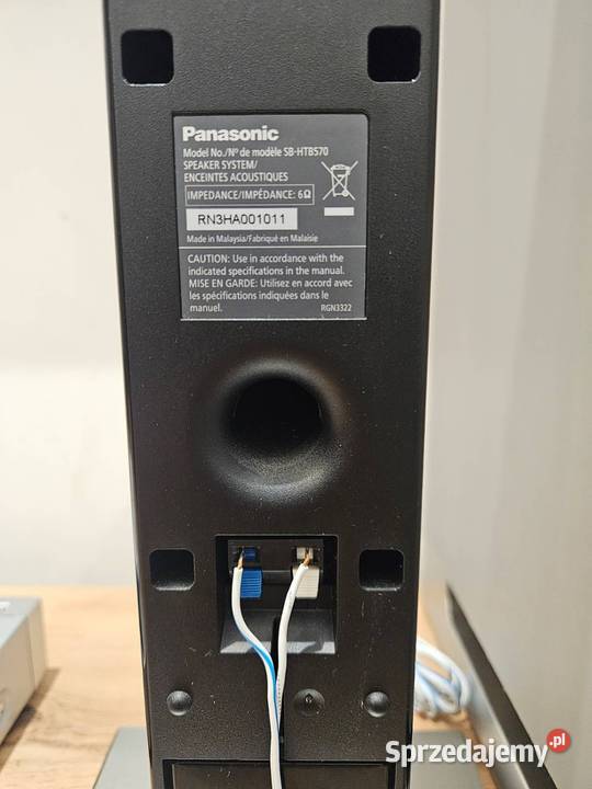 Soundbar 21 Panasonic HTB570 lubuskie Żary