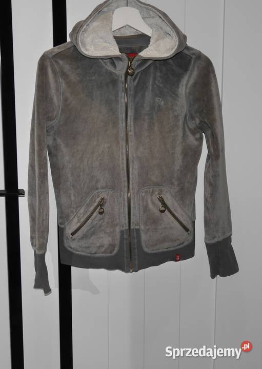 Esprit fajna welurowa bluza misiu 38 M Moda i Styl Wrocław sprzedam