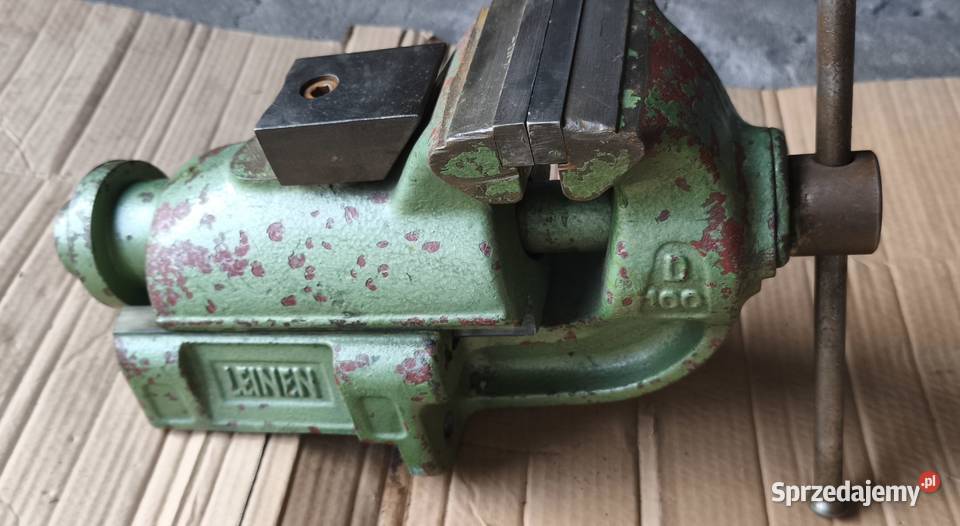 Imadło ślusarskie LEINEN D100 100 mm solidne Chojnice