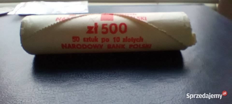 Stare monety 10 złotych Rolka Narodowy Bank Lesko