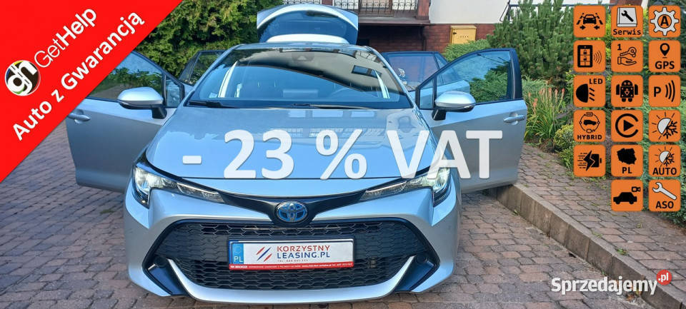 Toyota Corolla Kamera Cofania Tempomat aktywny przyciemniane szyby Gdańsk