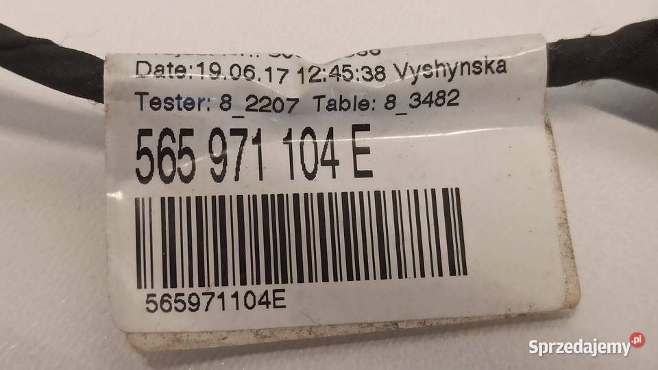 SKODA KODIAQ WIĄZKA ZDERZAKA PDC TYŁ 565971104E osobowe