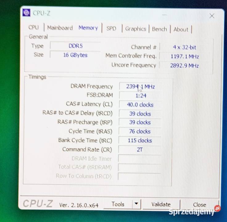 Potężny Laptop Dell i9 12gen16GB RAM DDR5 Karta graficzna Milanówek sprzedam