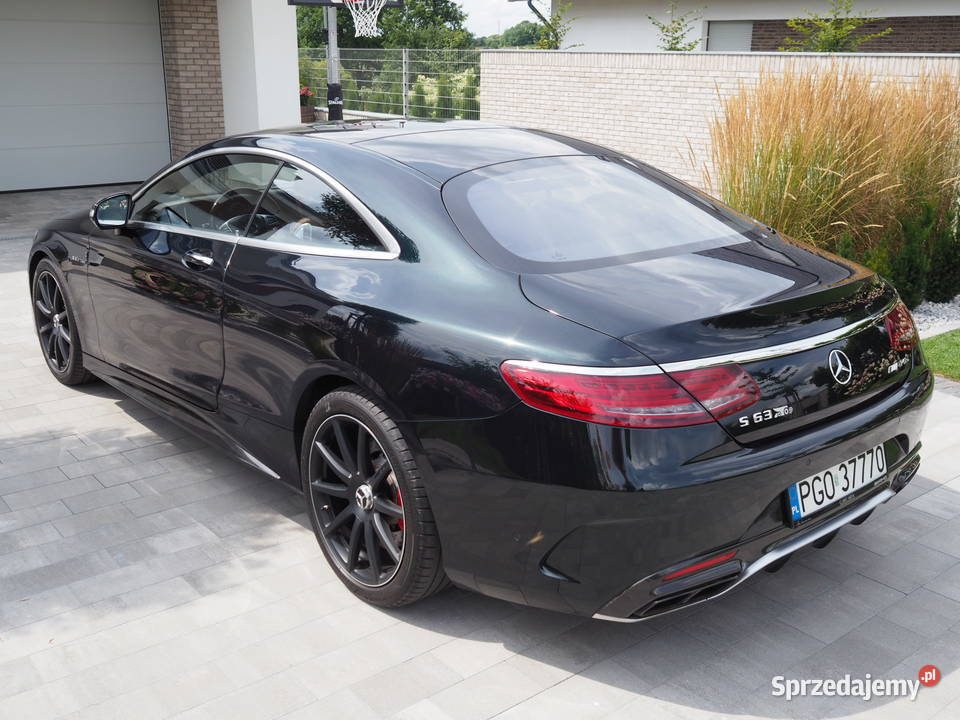 MercedesBenz S 63 AMG 4MATIC Coupe skrzynia czujnik zmierzchu Stęszew