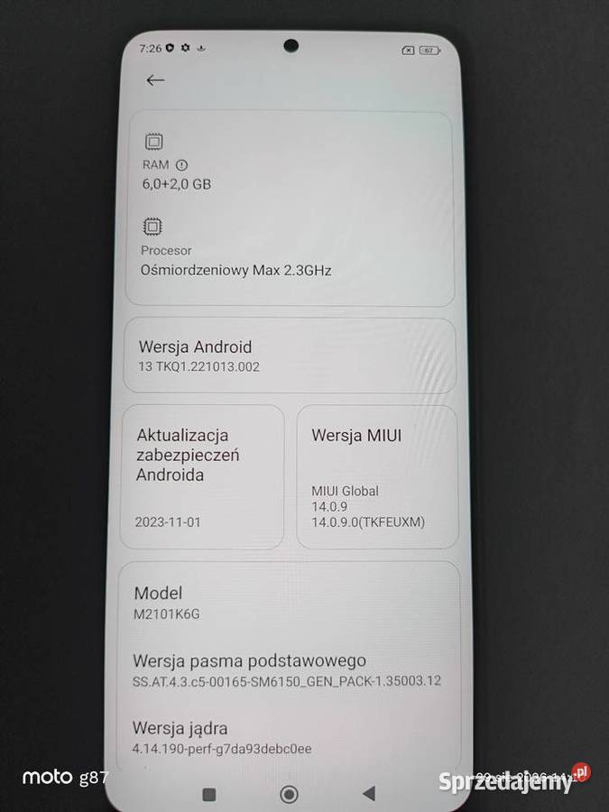 Redmi Note 10 Pro 6128 GB AMOLED 120 Hz aparat Kudowa-Zdrój
