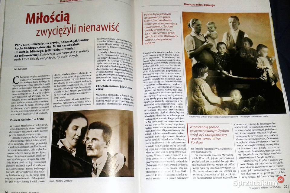 Trwajcie w miłości 12023 lubelskie Chełm sprzedam