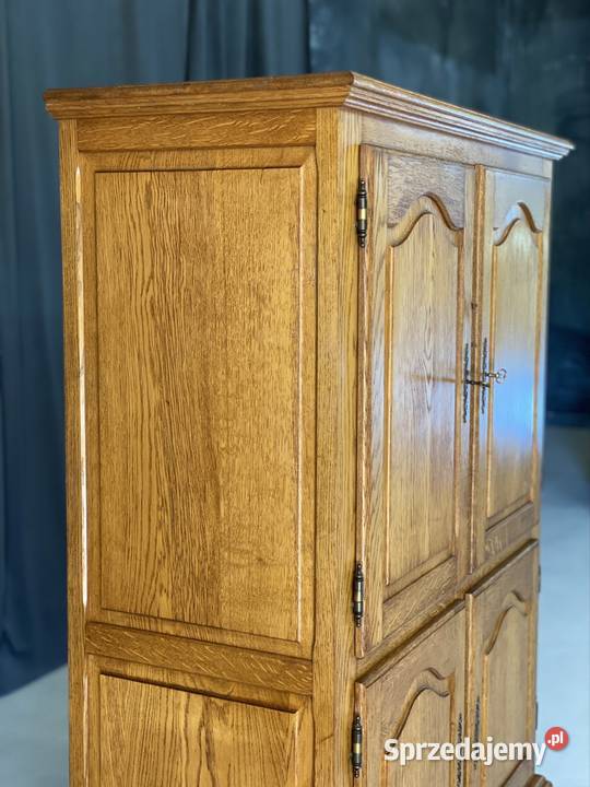 Dębowa szafka barek rustykalny 48cm zachodniopomorskie Budno