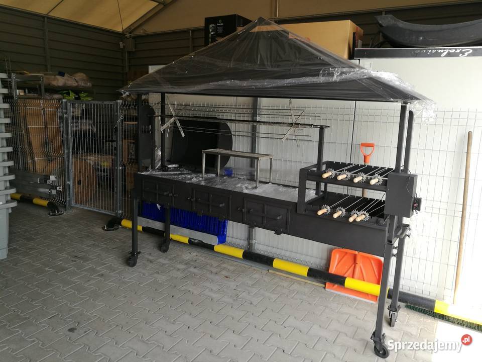 Grill Węglowy Obrotowy wielofunkcyjny Pogwizdów