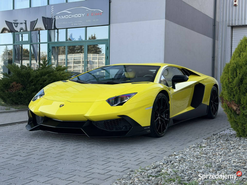 Lamborghini Aventador 50 Anniversario 100 sztuk żółty Aventador małopolskie