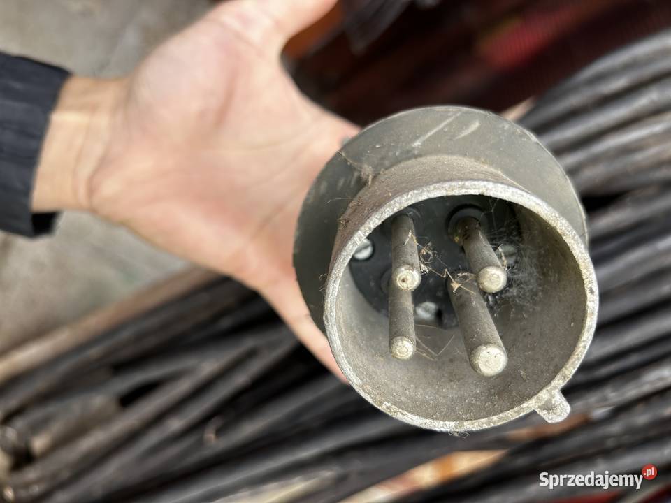 Przedłużacz siłowy gumowy 32A 6h 320v około 40m Giżycko