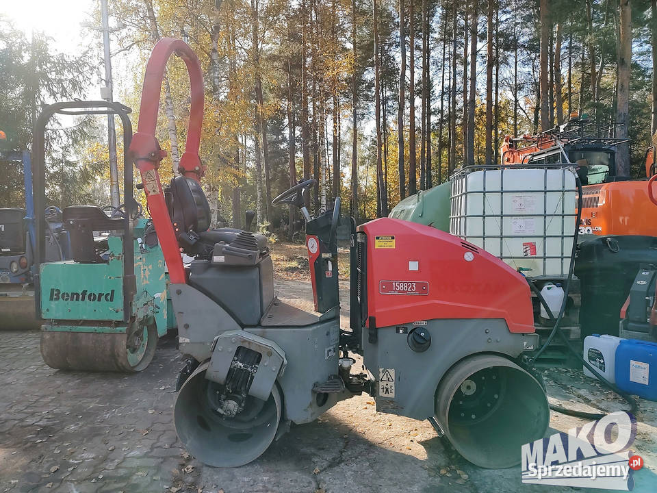 Walec dwubębnowy AMMANN ARX20 ARX26 HAMM Bomag Ostrowiec Świętokrzyski sprzedam