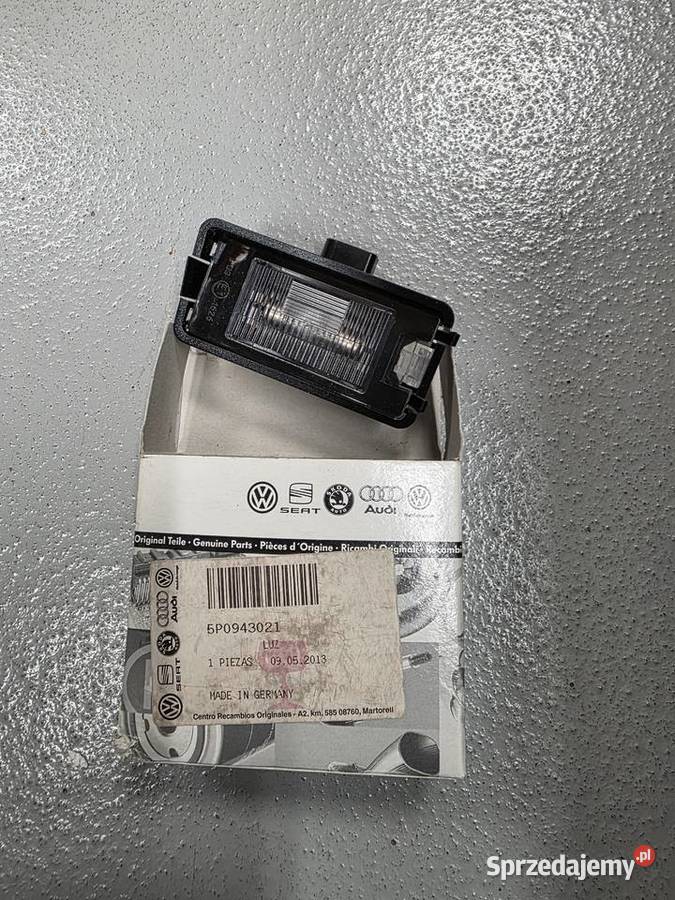 Seat Altea Lampa oświetlenia tylnej tablicy osobowe mazowieckie Warszawa sprzedam