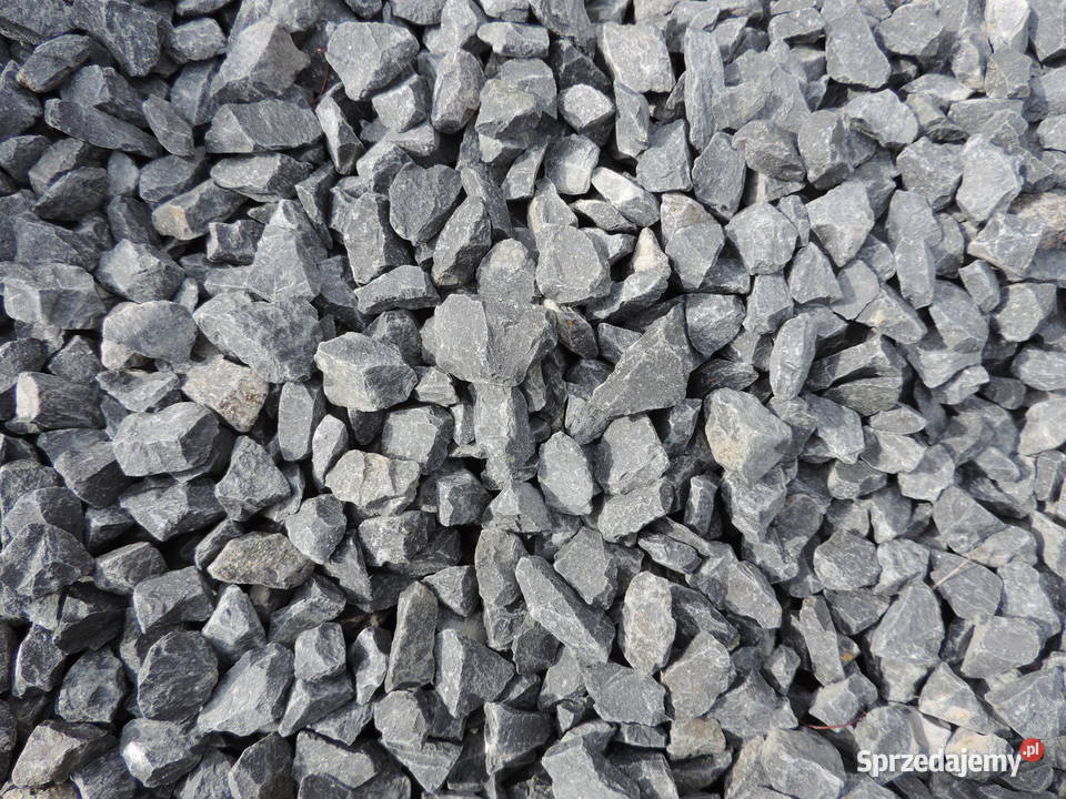 Kamień ozdobny GRYS CZARNY BAZALTOWY 1622 mm Oświęcim