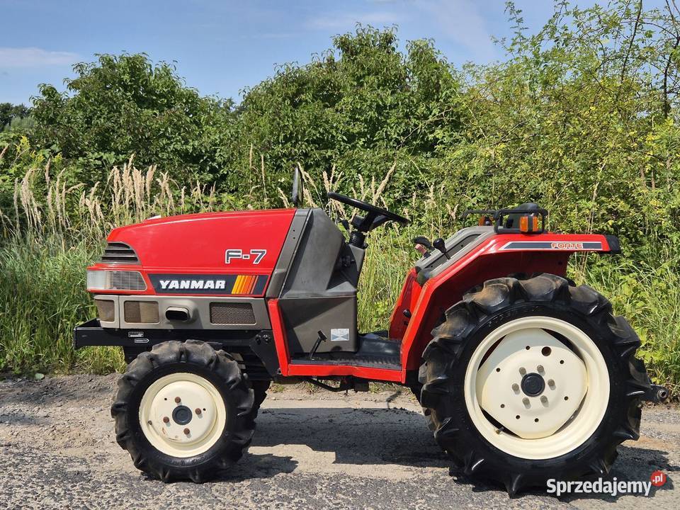 Traktorek traktor YANMAR F7D 16 44 Glebogryzarka Maluszyn