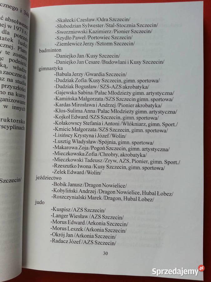 2949 Pół Wieku Sportu Na Pomorzu Szczecińskim Szczecin