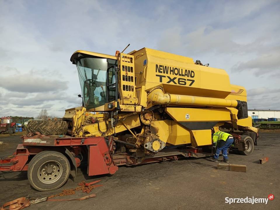 Kombajn Holland TX 67 heder 55 m hydrostat z Hydrostat Łobżenica