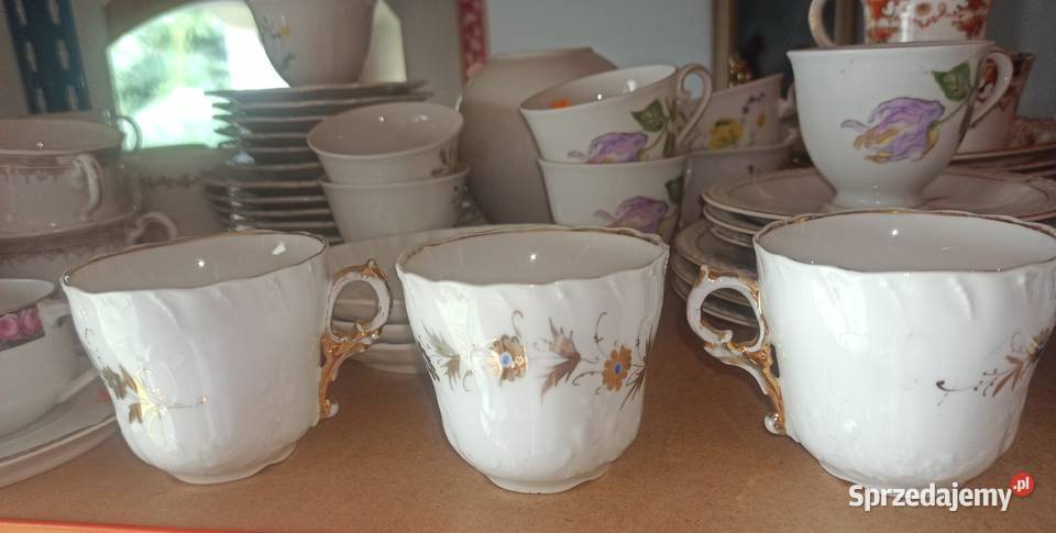 Filiżanka Tielsch Altwasser Sygnatura z 1939 r Gdańsk