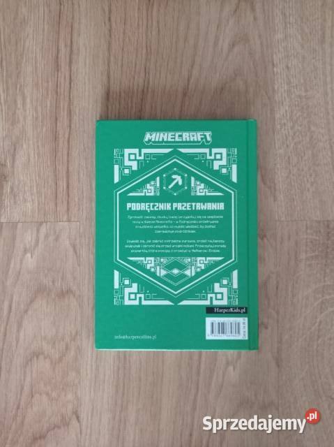 Minecraft Podręcznik przetrwania KSIĄŻKA Rok wydania 2022 Chorzów