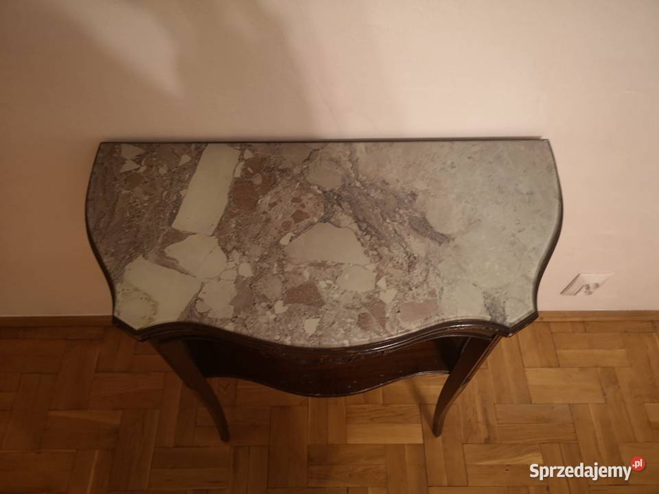 Stylowa konsola stolik przyścienny do Warszawa