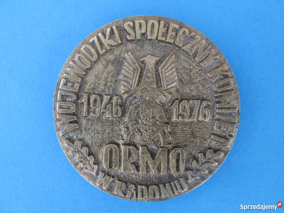 Medal XXX LAT ORMO 19461976 Radom w sluzbie Skierbieszów