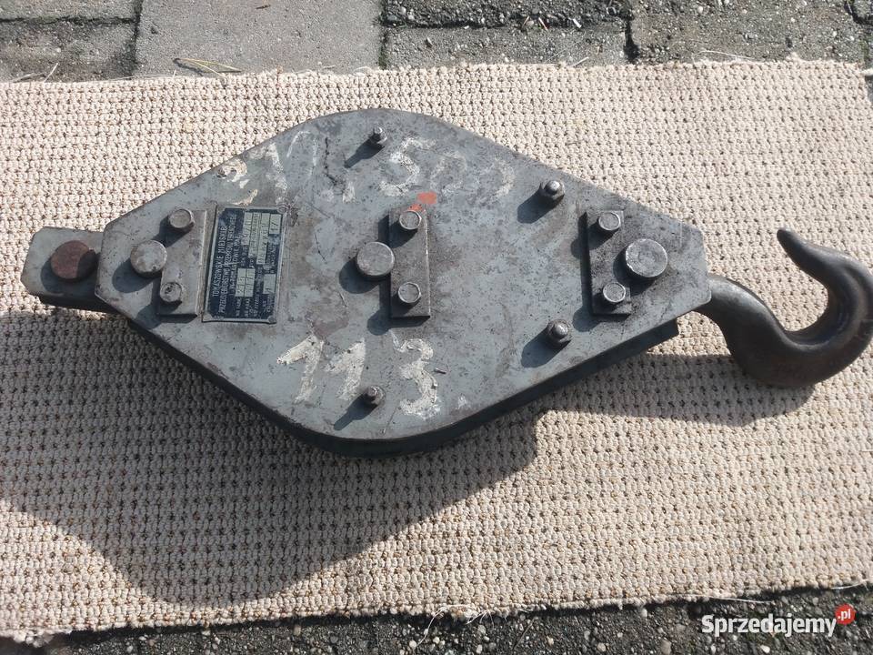 zblocze prod 1970 udźwig 1000 Gliwice sprzedam