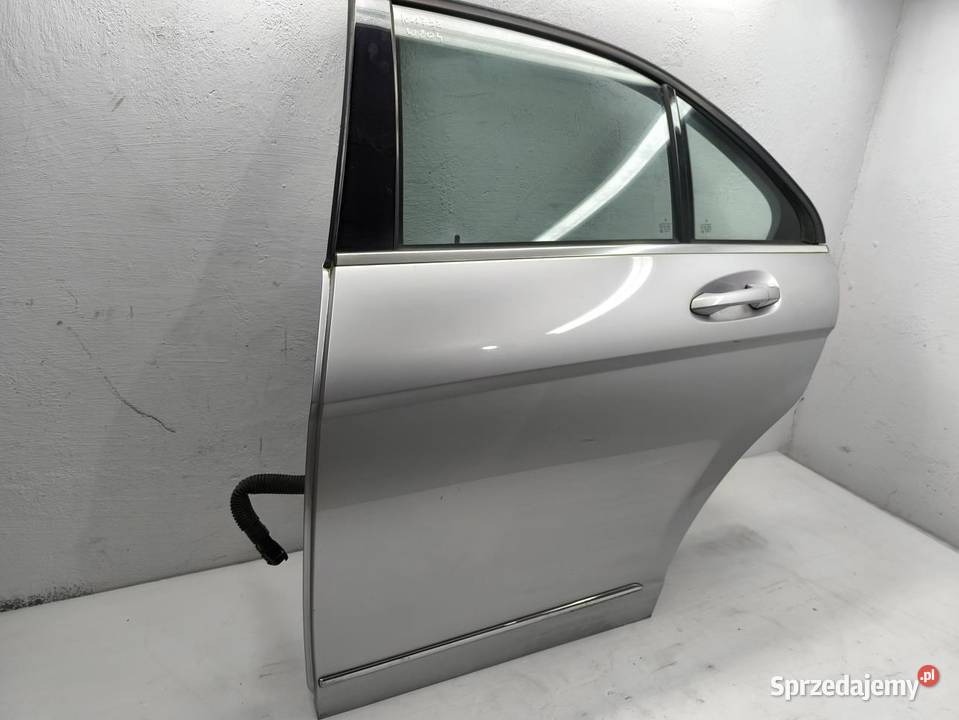 DRZWI LEWY TYŁ KOMPLETNE 775 MERCEDES W204 LIFT