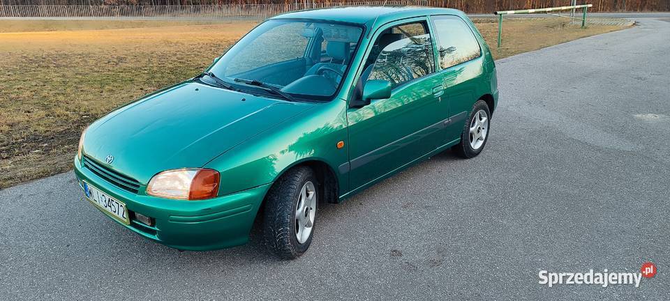 Toyota starlet Rok produkcji 1998 Lipsko